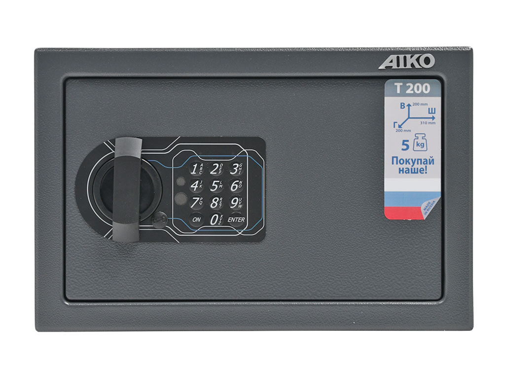 Мебельный сейф AIKO Т-200 EL 5